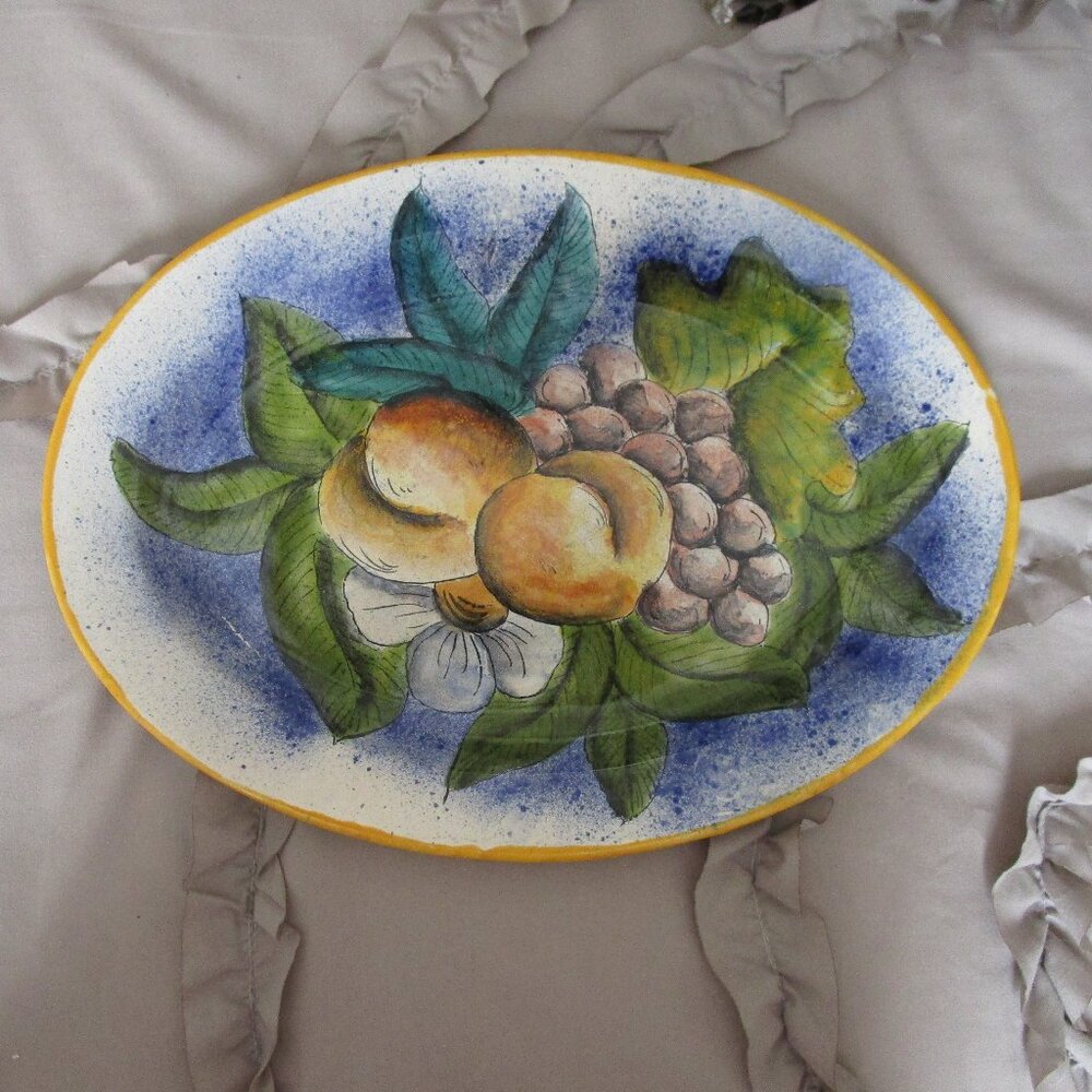 Majolica platter